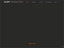 Tablet Screenshot of gloryrevolution.net